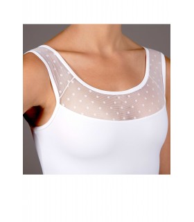 Body Wrappers Trikot mit gepünkteltem Mesh (P1040)