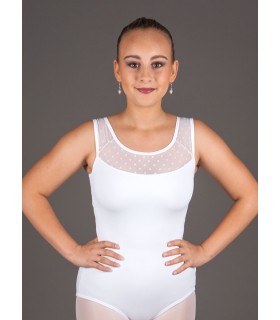 Body Wrappers Trikot mit gepünkteltem Mesh (P1040)