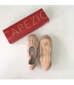 Capezio Enfants Chaussures de ballet en cuir pleine semelle Lily