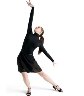 Capezio Georgette Long Wrap Skirt (N276)