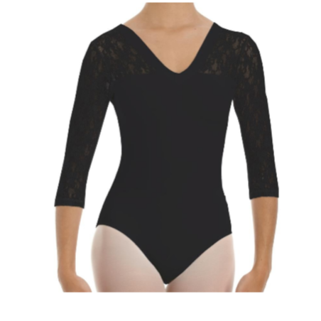 Intermezzo 3/4 Sleeve Leotard Bodyalblon (31260)