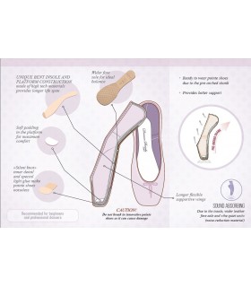 Grishko "Dreampointe 2007" pre-arched Pointe Shoe (0527/1)