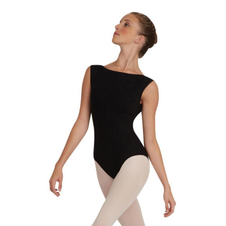 Capezio Boatneck Justaucorps avec Low Back (CC220)