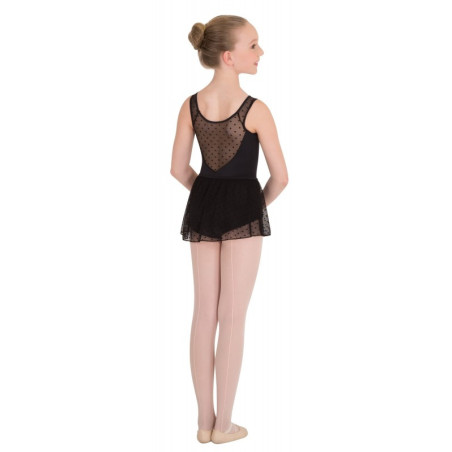Body Wrappers Dotted Mesh Skirt (P1041) | Life Dancewear Switzerland