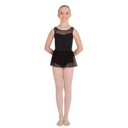 Body Wrappers Dotted Mesh Skirt (P1041) | Life Dancewear Switzerland